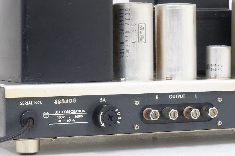 △▽LUXMAN KMQ60 真空管 パワーアンプ KMQ-60 ラックスマン