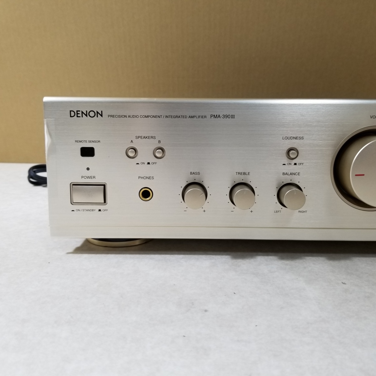 DENON プリメインアンプ Denon PMA-390III プレミアムシルバー 公式