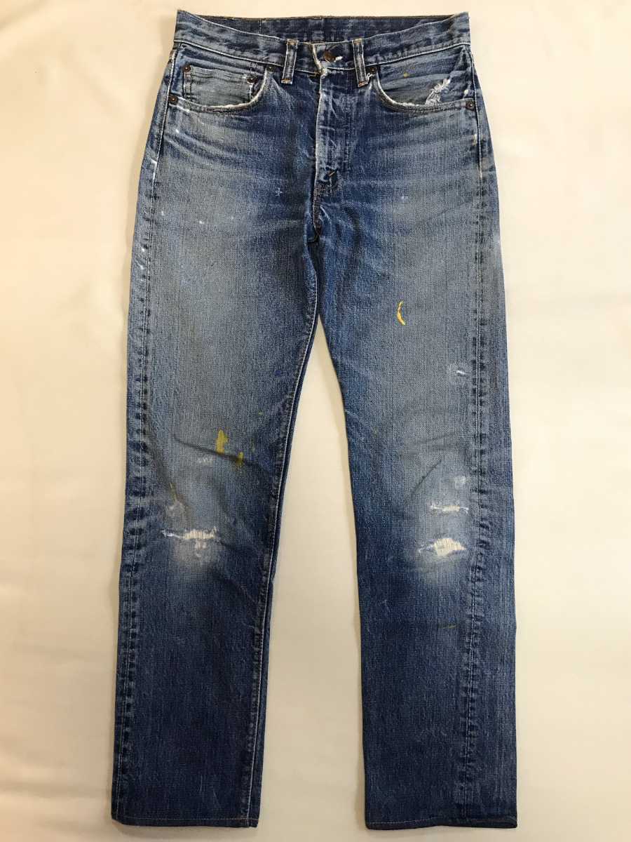 60s LEVIS 505 BIGE ヴィンテージ オリジナル 検 リーバイス 501XX 551ZXX 501 502 606 66前期 50s 70s(W30)｜売買されたオークション情報、yahooの商品情報をアーカイブ公開 - オークファン