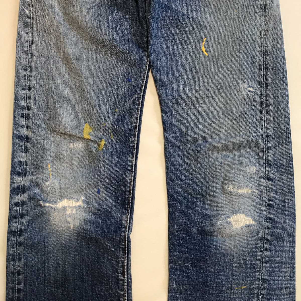 60s LEVIS 505 BIGE ヴィンテージ オリジナル 検 リーバイス 501XX 551ZXX 501 502 606 66前期 50s 70s(W30)｜売買されたオークション情報、yahooの商品情報をアーカイブ公開 - オークファン
