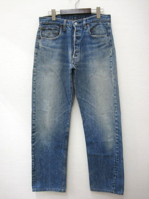 70s Levi's 501 66後期 ボタン裏 無刻印 W34 裾上げ有 リーバイス Levi's 70s 501 デニムパンツ W34 ジーンズ 66後期 78年製