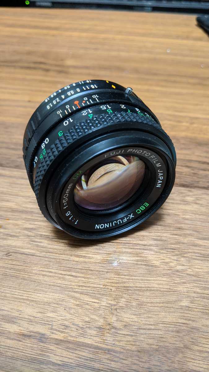 ☆状態良！オールドレンズ フジカ FUJICA EBC X-FUJINON 50mmf1.6 DM