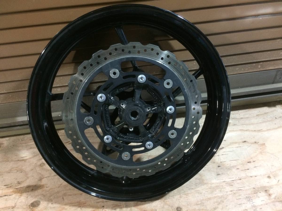 新車外しかも Ninja250 EX250P純正リアホイール リヤホイール
