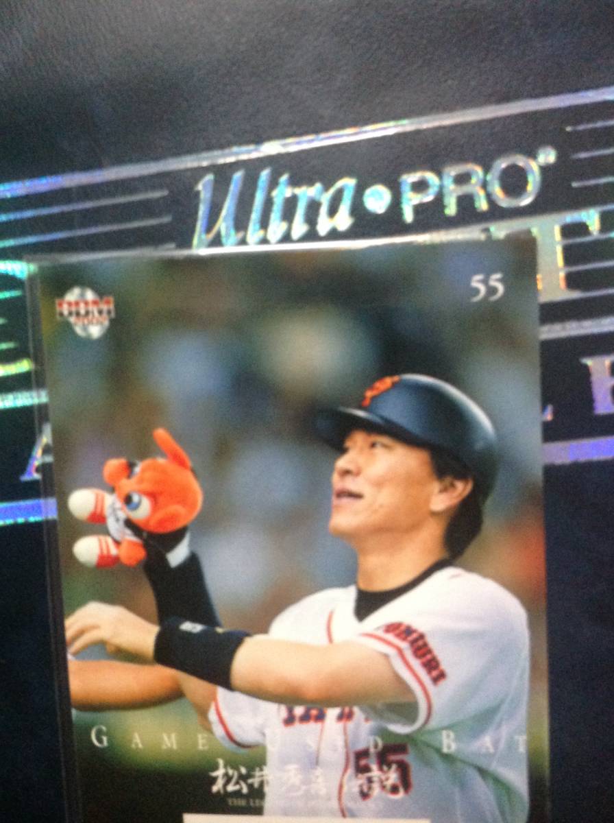 レア 02 BBM 松井秀喜伝説 Game Used Bat 巨人 松井秀喜 レジェンド