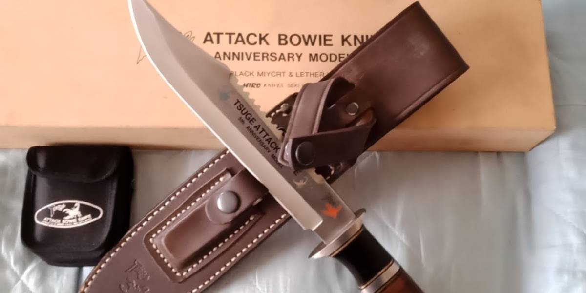Tsuge 柘植アタックサバイバルナイフ Knife 公式通販 中古品 HIRO