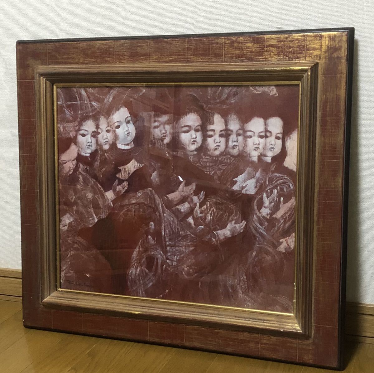 絵画買取・販売の小竹美術 夏山亞貴王「小樽祝津港」油絵・F8号 全国
