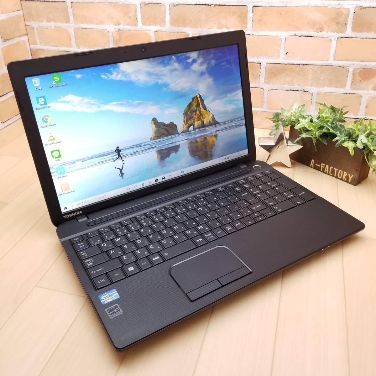 東芝ノートパソコンT353/31JBB Office2019 Webカメラ! Amazon.co.jp