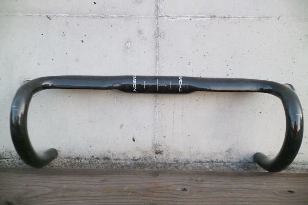 THOMSON DROP CARBON BAR トムソン カーボン &frasl; - bar carbon GRAVEL JQ913 Drop Bar ドロップハンドル 42CM(C-C