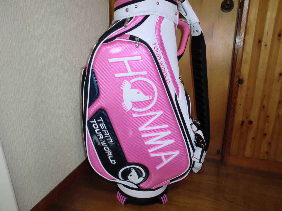 【新作，2026】 ホンマ HONMA 決算SALE CB1801 9.5インチ ピンク(キャディバッグ)｜売買されたオークション情報、yahooの商品情報をアーカイブ公開 - オークファン キャディバッグ