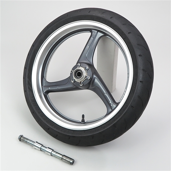 ns-1用フロントホイール ♪X4/SC38 取り外し CBR1100XX流用 フロントホイール 17×3.50