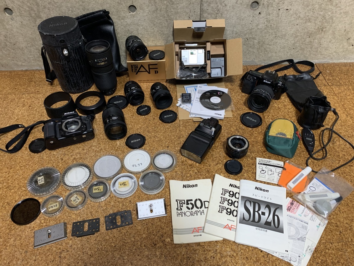 1円【ジャンク】 Nikon ニコンのみ カメラ レンズ 等 まとめ 大量 RA