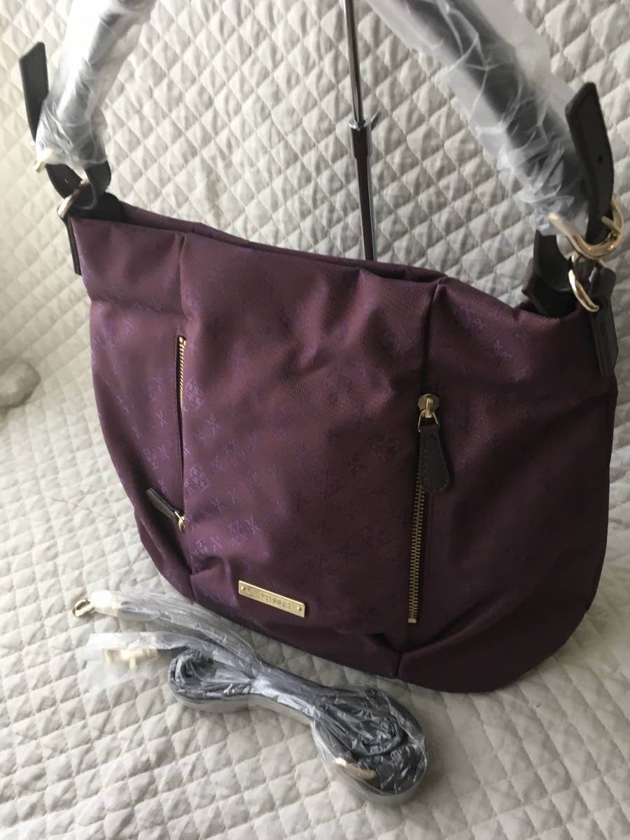 新品！ russet(ラシット) モノグラム ショルダー付き バッグ A4対応