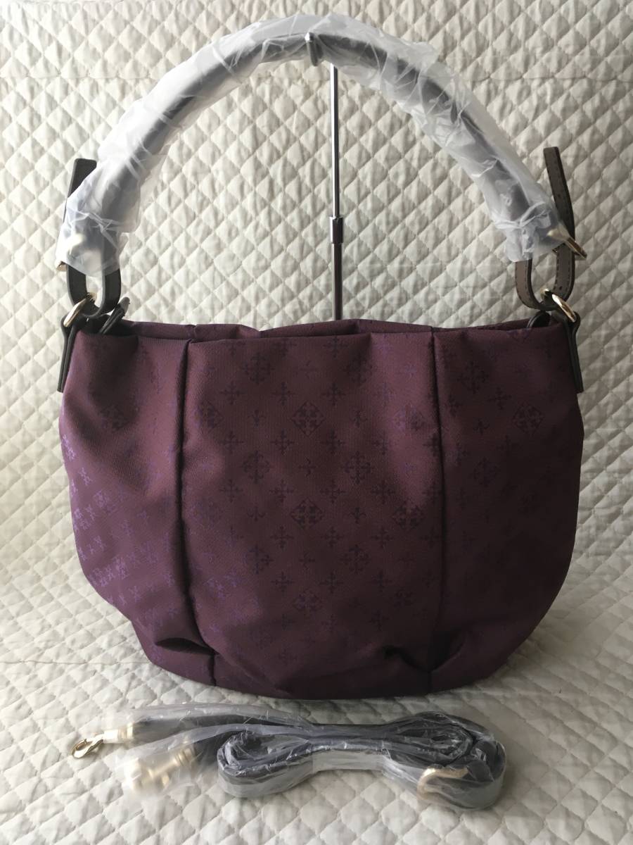 新品！ russet(ラシット) モノグラム ショルダー付き バッグ A4対応