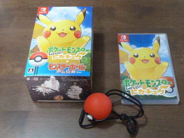 ポケットモンスター Let's Go! ピカチュウ モンスターボール Plus