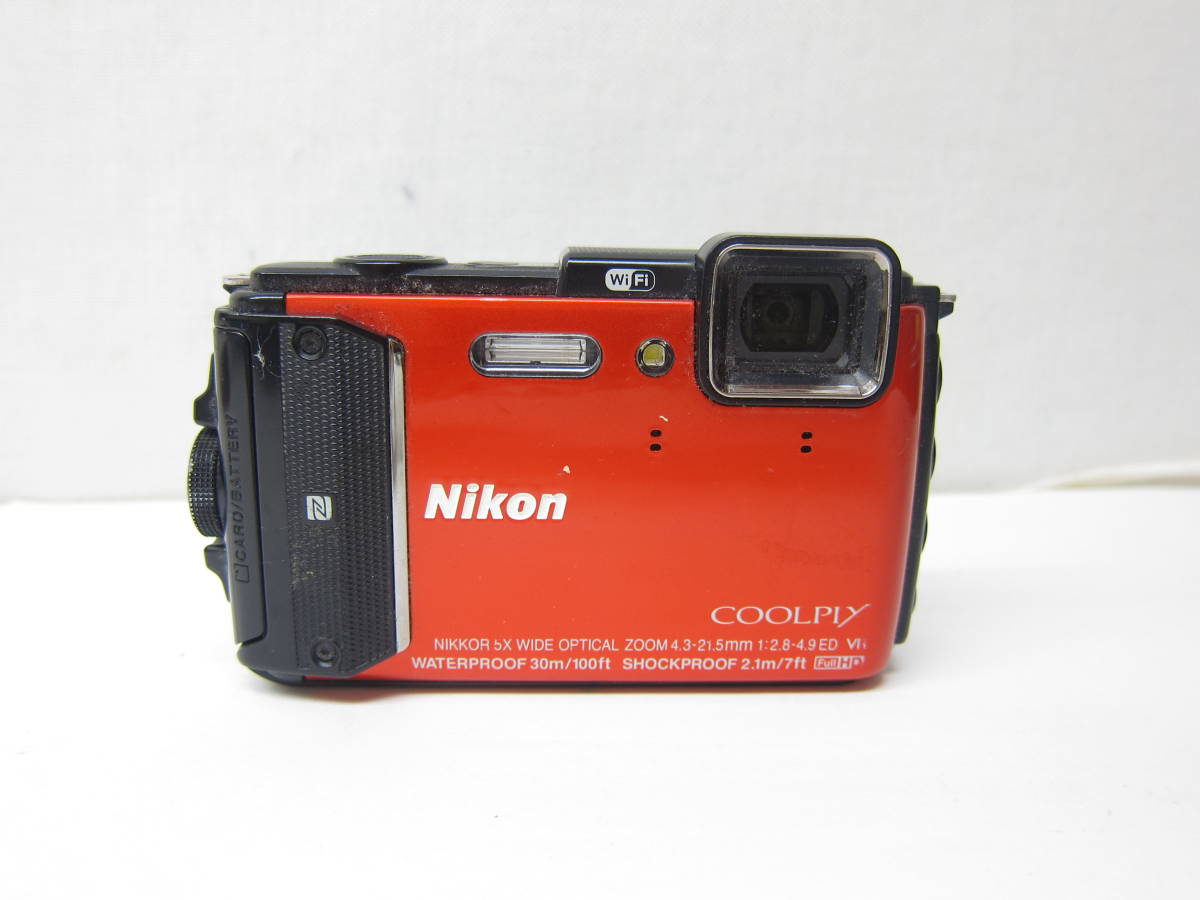 Nikon COOLPIX AW130 防水デジタルカメラ 本体のみ ジャンク 【公式通販】