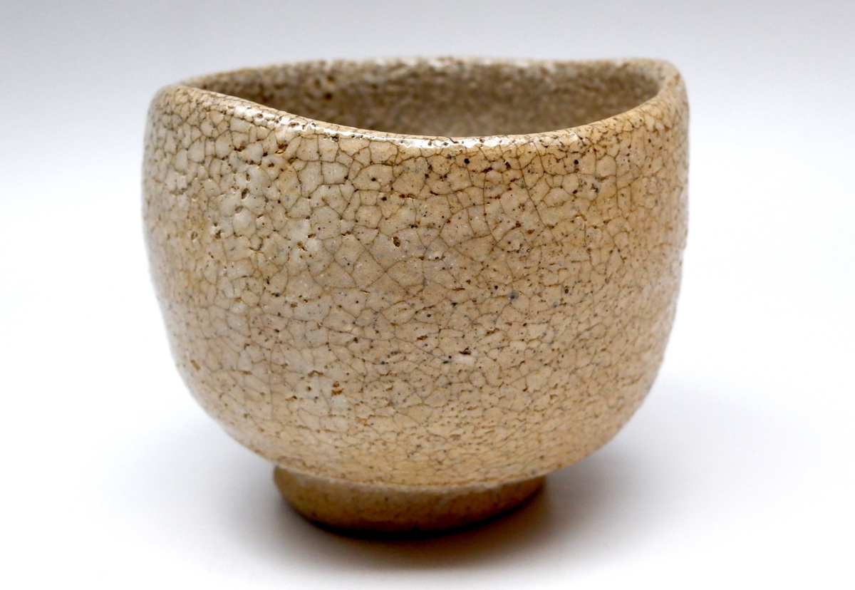 MKA】 上野山窯 上口愚朗 茶碗 在印 共箱 谷中 茶道具 真作保証 佳香上