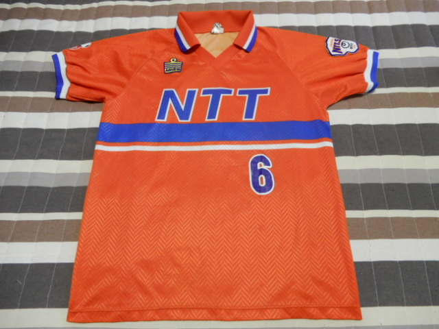 全国無料，全国無料，HOT 非売品 NTT関東サッカー部 1996年シーズン頃 ホーム用 半袖 選手用支給実着用 検大宮アルディージャ(その他)｜売買されたオークション情報、yahooの商品情報をアーカイブ公開 - オークファン ユニフォーム