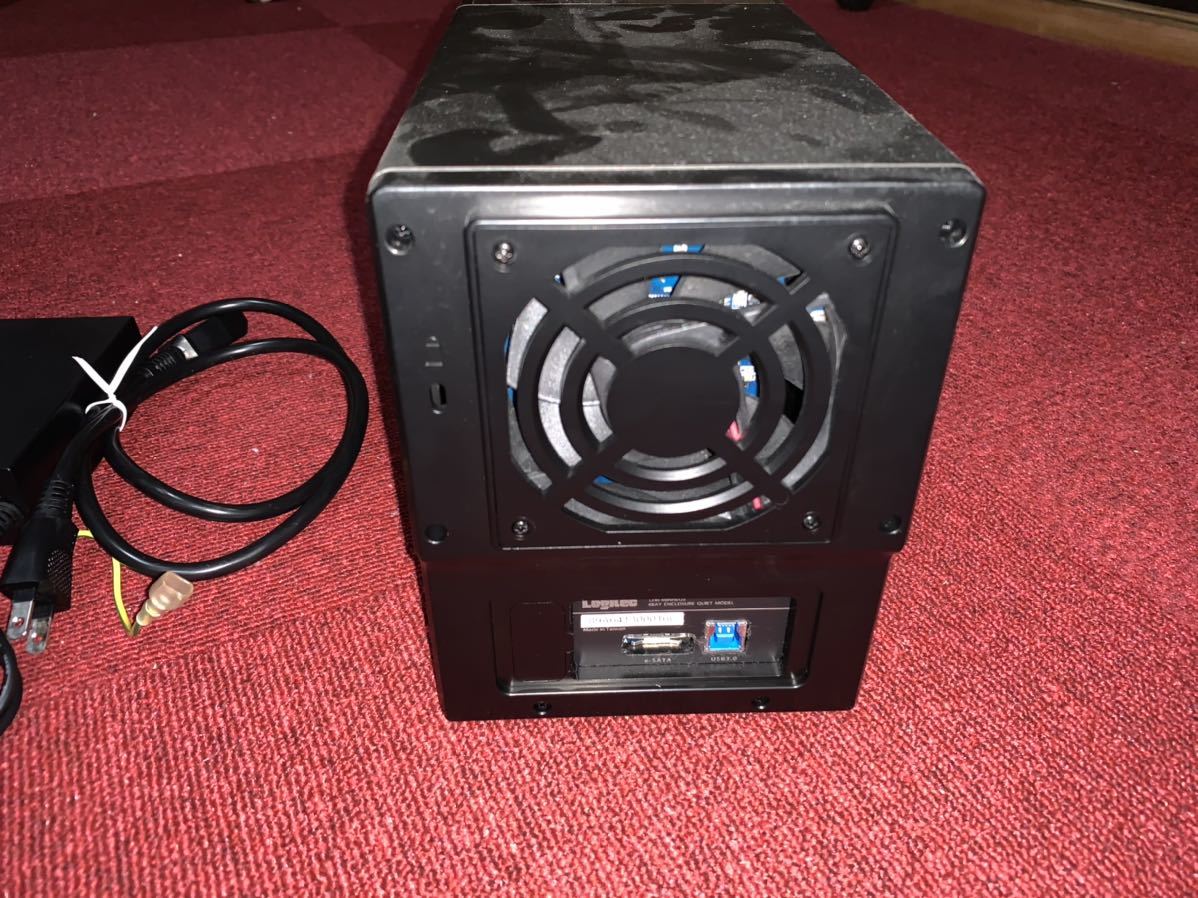 BUFFALO 外付けHDDケース LHR-4BNHEU3 中古 不具合無し 1円スタート