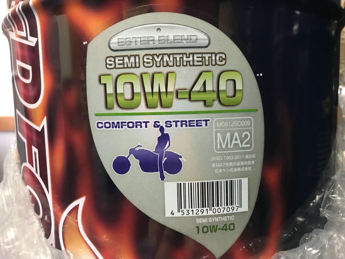 SUNOCO スノコ RED FOX SYNTHETIC SEMI レッドフォックス Sunoco REDFOX 15ｗ50 Redfox 15W-50 | motorcycles for (レッドフォックス