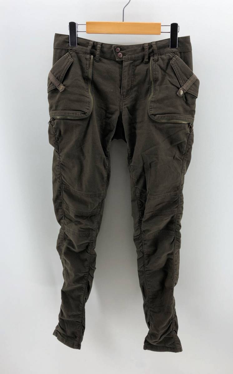 アツロウタヤマ A T カーゴパンツ レディース 38 カーキ ミリタリーパンツ Atsuro Tayama その他 売買されたオークション情報 Yahooの商品情報をアーカイブ公開 オークファン Aucfan Com