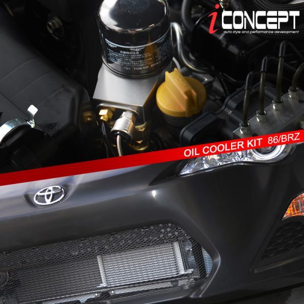 油温計 油圧計 iConcept ZN6 | オイルクーラーキット 0 ZC6 取付 BRZ