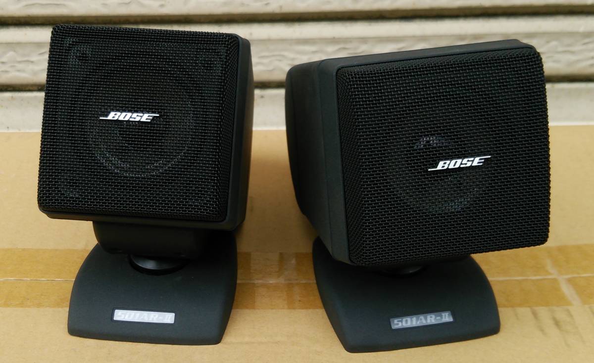 BOSE 501AR-Ⅱ ボーズ - 501AR-Ⅱ☆サテライトスピーカー☆ペア☆2台