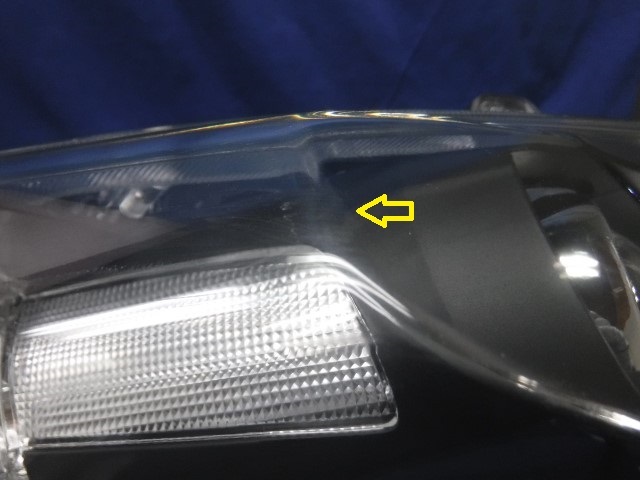 アコード　CU2　右ヘッドライト　HID　P7566　打刻：J1 (Y583) アコード Yahoo!オークション ツアラー (CU2 24TL アコード（ヘッドライト｜ライト・ランプ）：パーツ