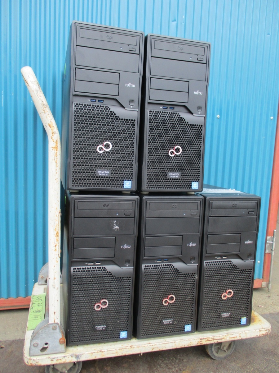 富士通 PRIMERGY TX1310 M1 (Pentium G3420) 中古 5台 Y7153