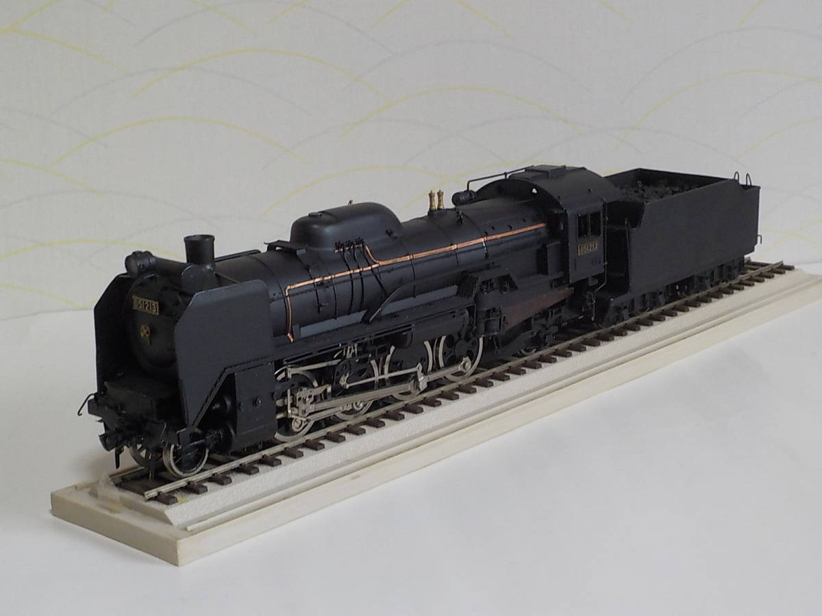 D51 蒸気機関車 模型 三井金属工芸 鉄道模型 蒸気機関車模型 蒸気機関