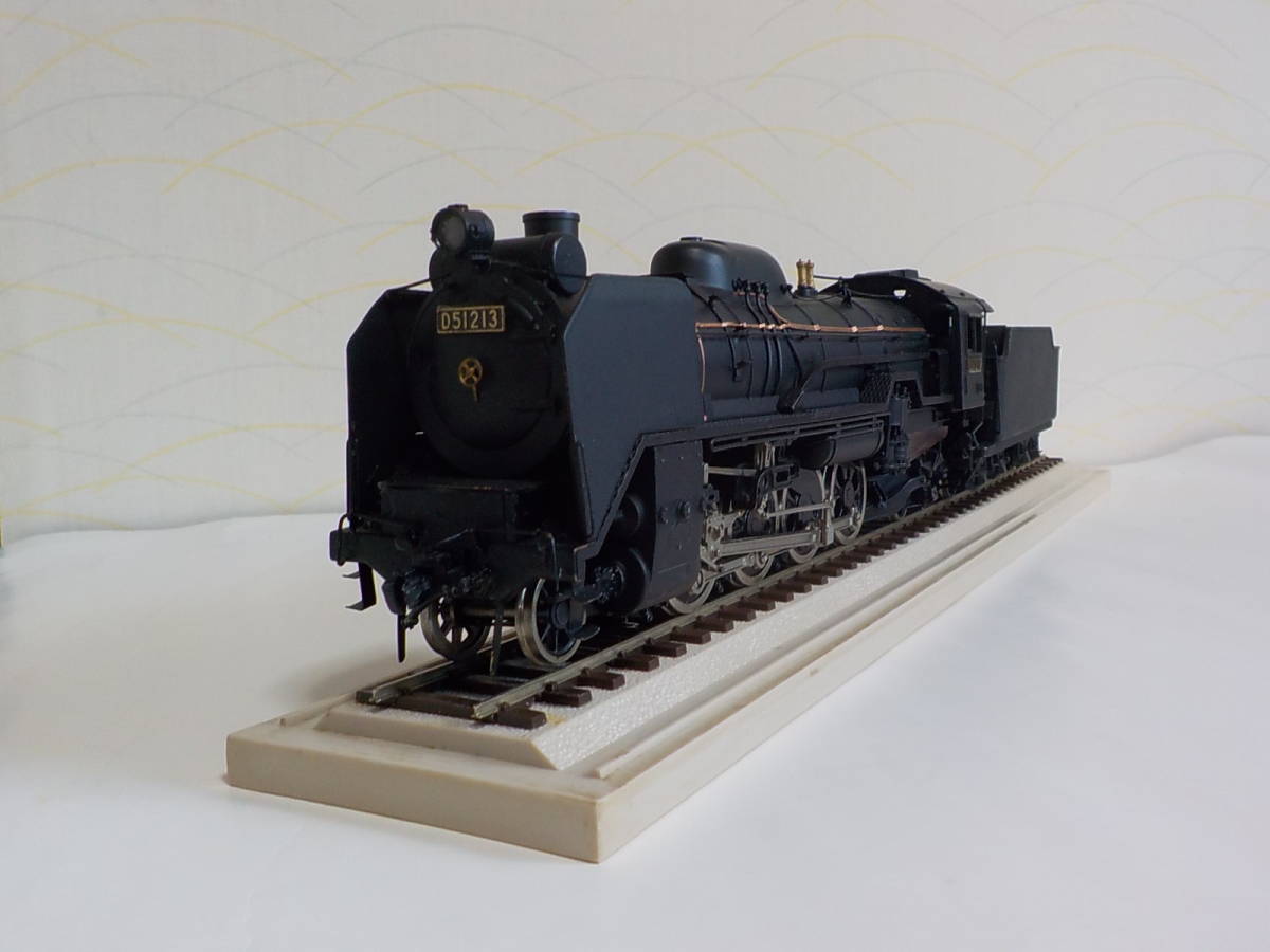 D51 蒸気機関車 模型 三井金属工芸 鉄道模型 蒸気機関車模型 蒸気機関