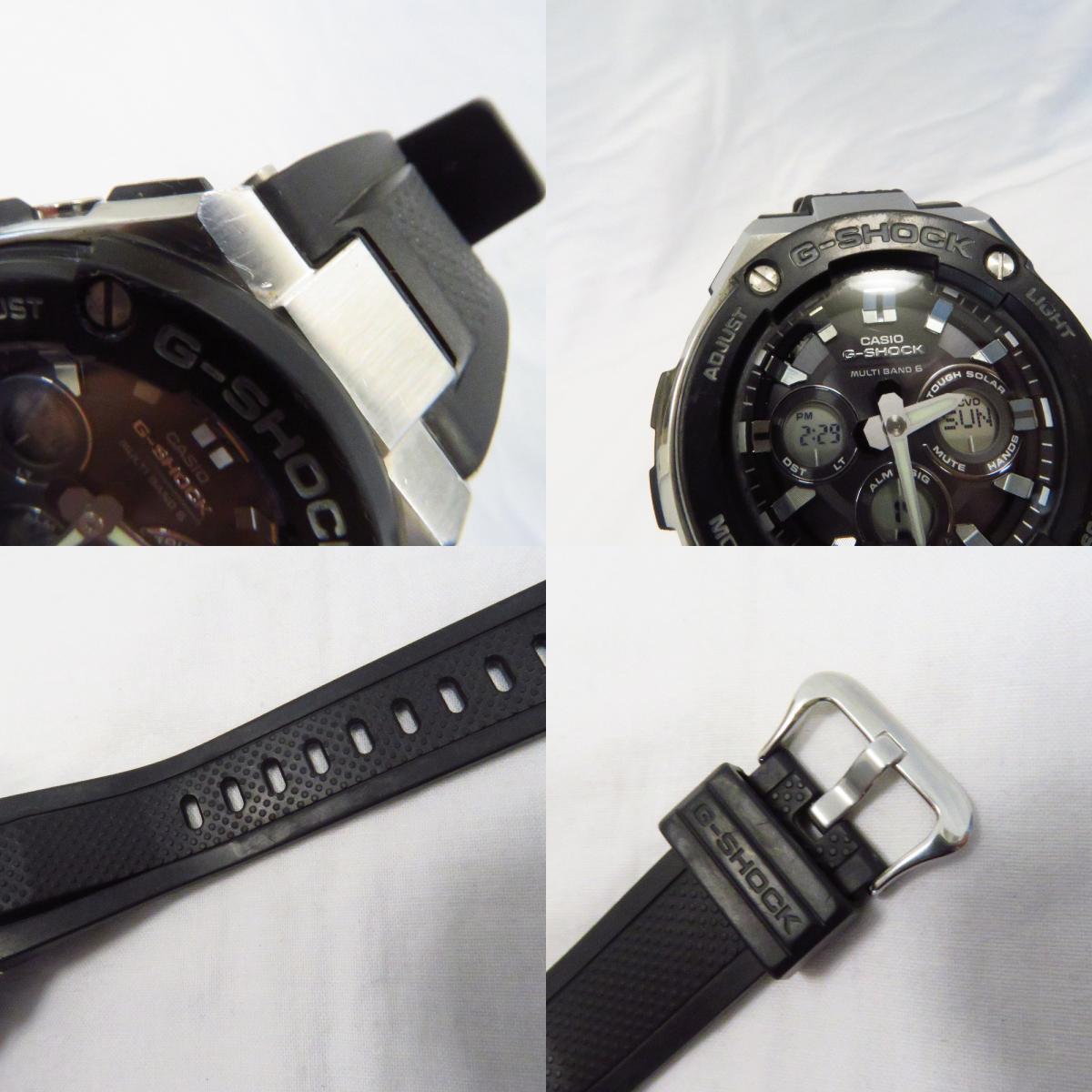 Th285551 カシオ 腕時計 G-SHOCK ミドルサイズ GST-W300 ブラック文字盤 タフソーラー メンズ ラバーベルト CASIO 中古 G-SHOCK ミッドサイズ カシオ （GMAP2100BB1AJF） [在庫あり] GMA-P2100SG