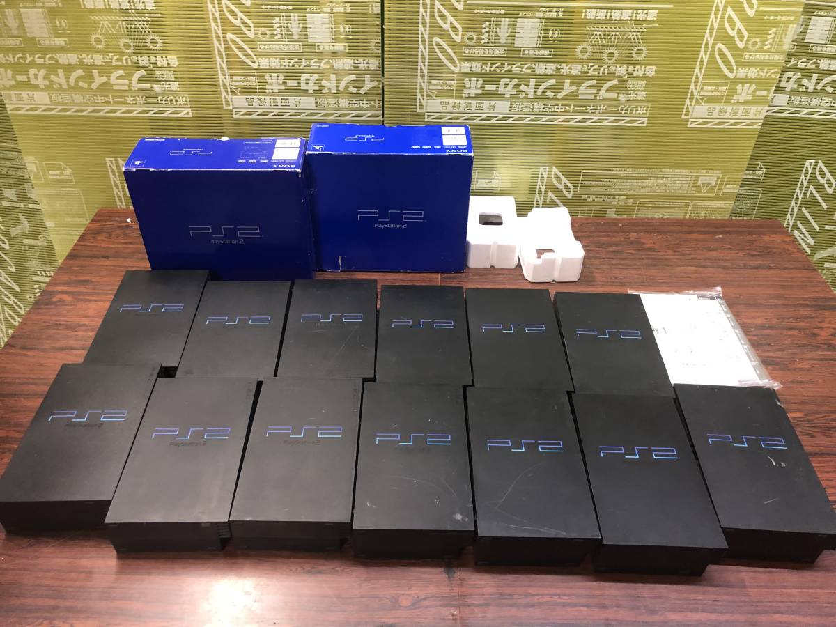 人気，人気セール lot of 13 consoles SONY PlayStation2 PS2 SCPH-50000 39000 35000 30000 15000 10000 プレステ2 本体 13台 封印シール付あり(本体)｜売買されたオークション情報、yahooの商品情報をアーカイブ公開 - オークファン 本体、アクセサリー