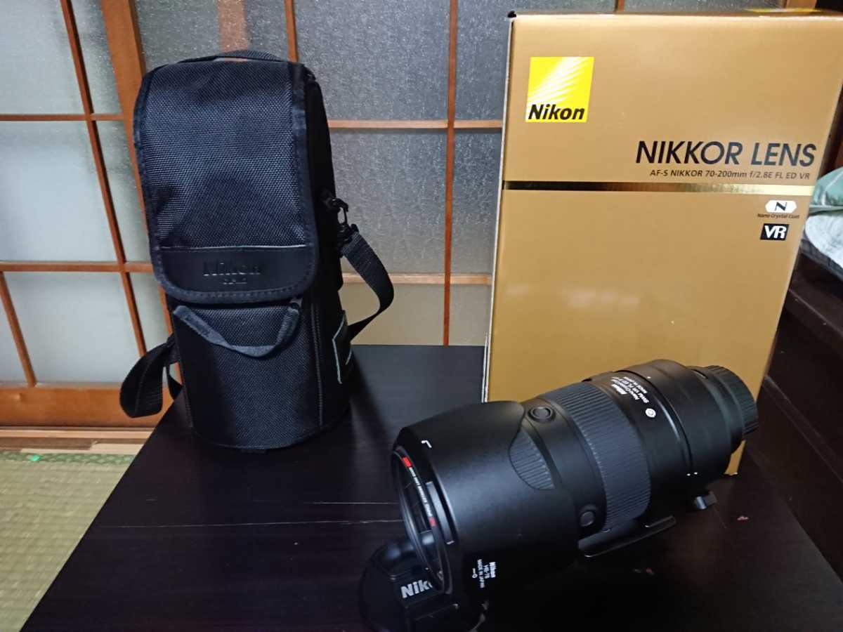AF-S NIKKOR 70-200mm f/2.8E FL ED VR ニコン 70-200 新型レンズが 