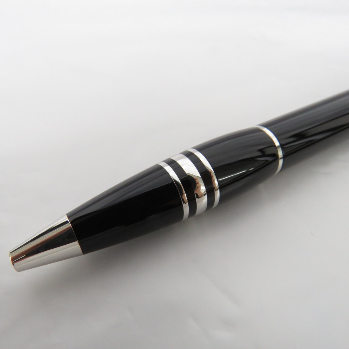 【中古品】MONTBLANC モンブラン 100周年記念 ダイヤ入りボールペン スターウォーカー 黒 箱あり 10628966