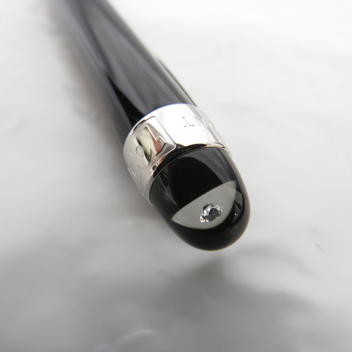 【中古品】MONTBLANC モンブラン 100周年記念 ダイヤ入りボールペン スターウォーカー 黒 箱あり 10628966