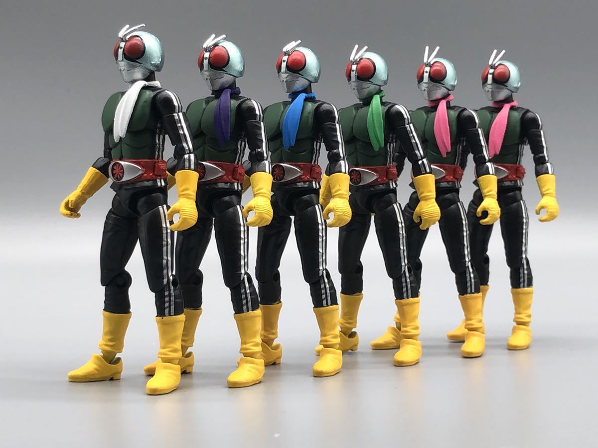 大箱付属 SHODO 掌動 仮面ライダーVS 結成！悪の軍団【全6種＋3号×3 