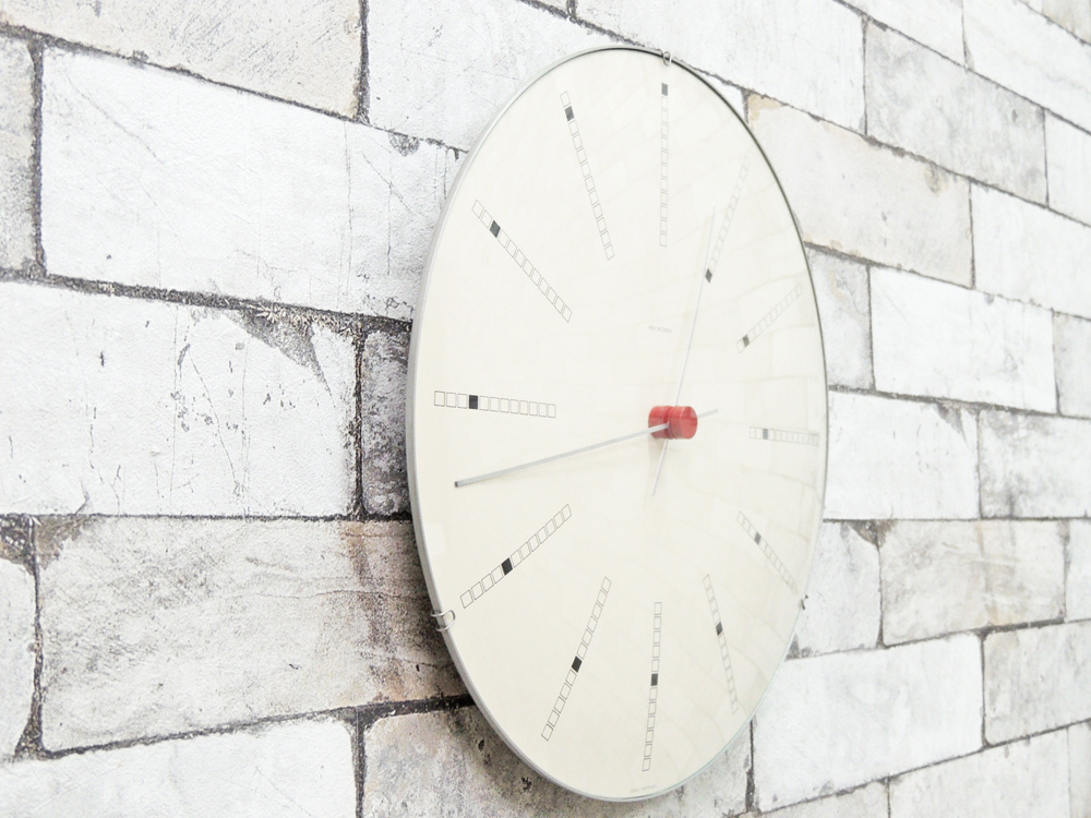 アルネヤコブセン ARNE JACOBSEN バンカーズクロック Wall Clock Bankers 290mm 掛け時計 JUNGHANS ...