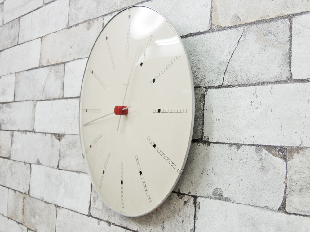 アルネヤコブセン ARNE JACOBSEN バンカーズクロック Wall Clock Bankers 290mm 掛け時計 JUNGHANS ...