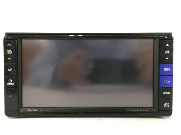clarion NX712W カーナビ ワイド 7型 地デジ内蔵 クラリオン 中古