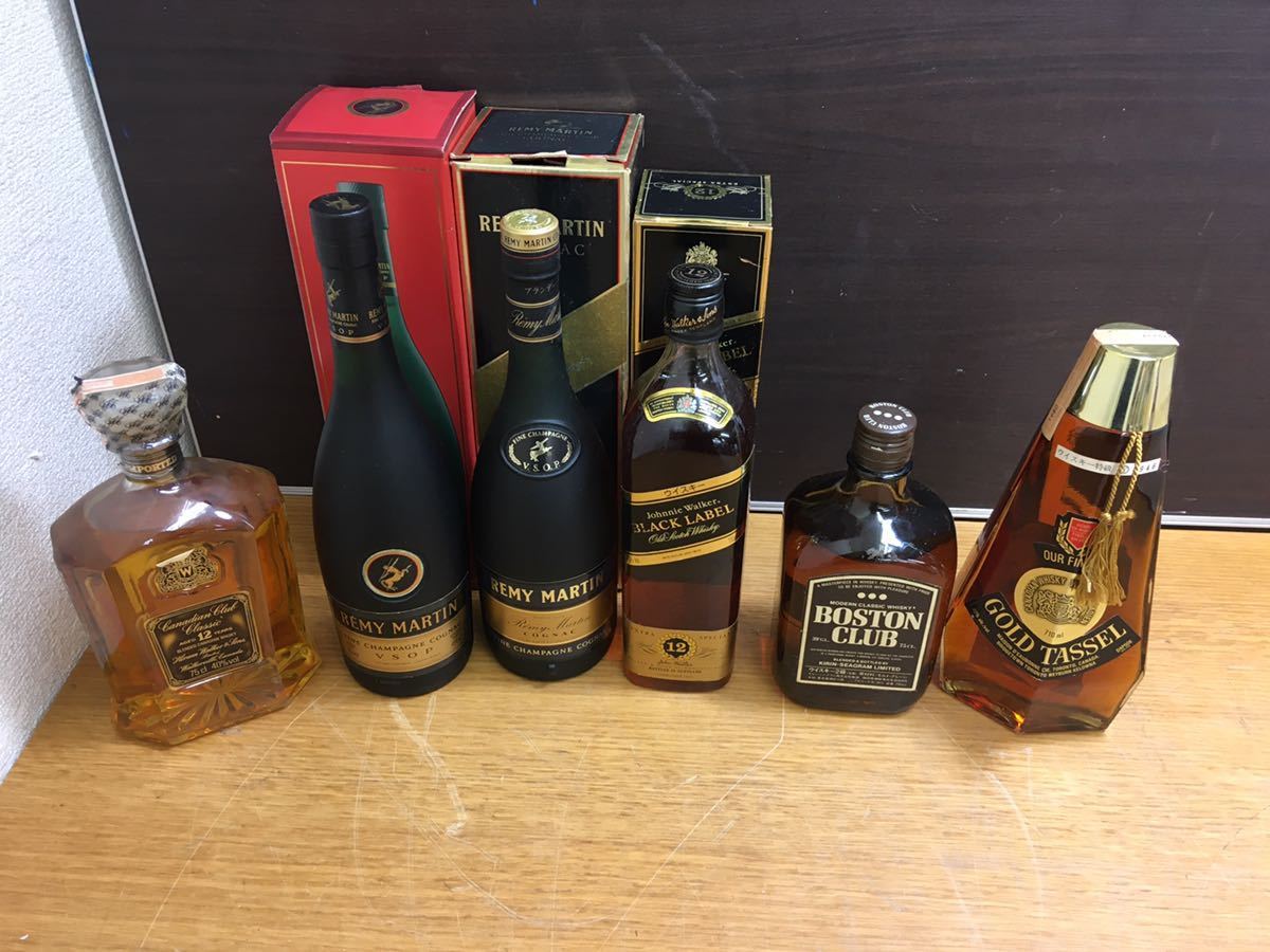 【定番人気，定番】 ウイスキー まとめて6本 レミーマルタン他(その他)｜売買されたオークション情報、yahooの商品情報をアーカイブ公開 - オークファン その他