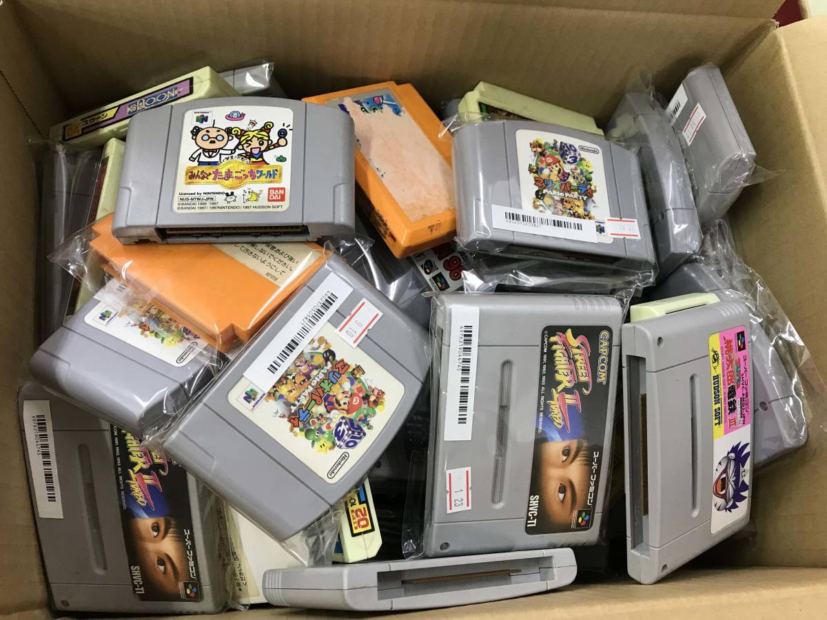 スーパーファミコン　シフトセット SFC z87-38/100/0】ファミコン スーパーファミコン 64 など カセット