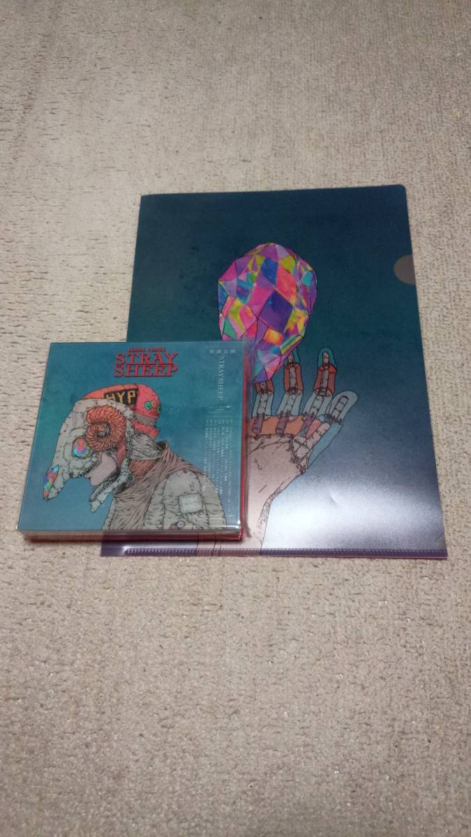 米津玄師　STRAYSHEEP　CD+DVD初回限定　アートブック盤　中古_1