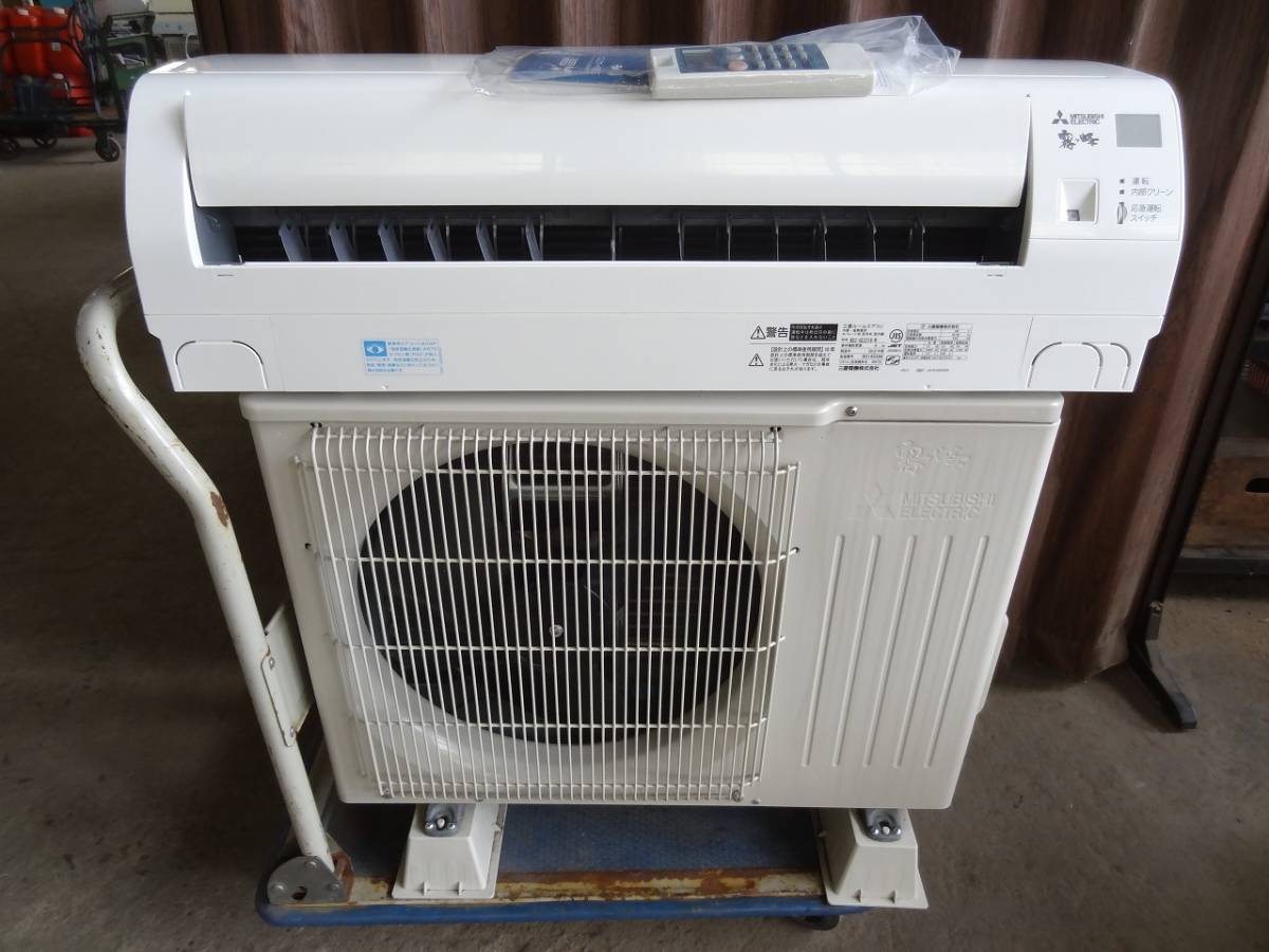 K4828□三菱ルームエアコン 霧ヶ峰 MSZ-GE2218-W 100V 18年製□ | 三菱