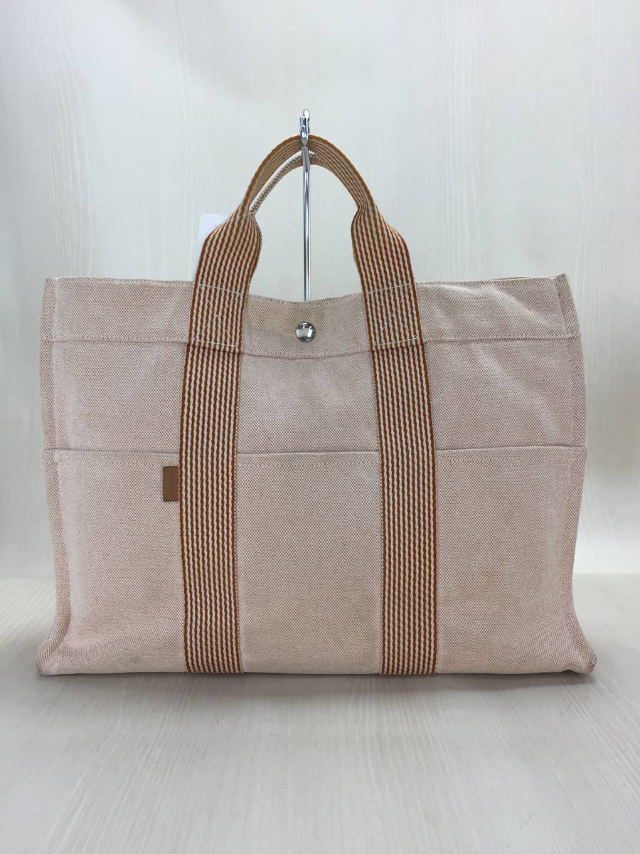 エルメス HERMES キャンバス トート ユニセックス ニューフールトゥMM