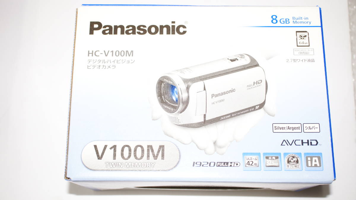 人気セール，限定セール 動作動画収録 FullHD対応 SDXC対応 42倍ズーム搭載 広角32.5mm 光学式手ブレ補正搭載 Panasonic パナソニック HC-V100M(ソニー)｜売買されたオークション情報、yahooの商品情報をアーカイブ公開 - オー ソニー