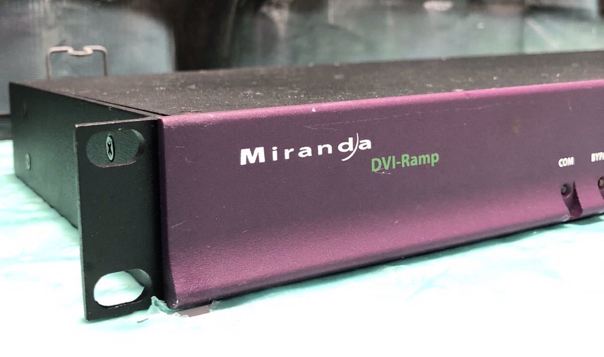 通電OK Miranda DVI-Ramp ミランダ DVI-D to SD/ HD-SDIコンバーター テロッパ向け_2