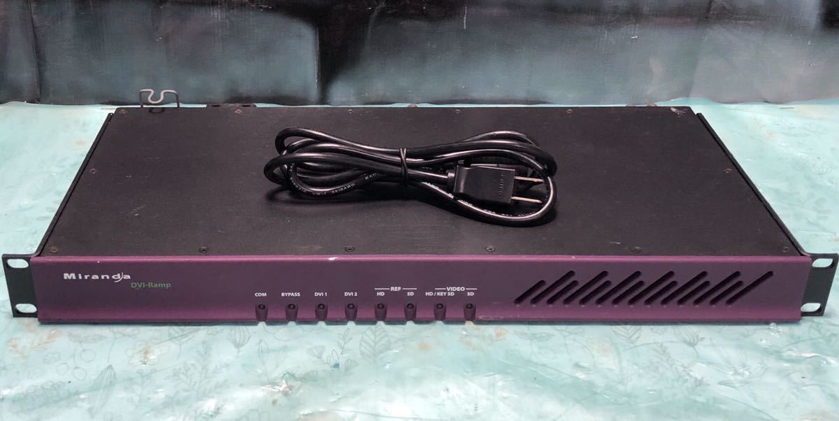 通電OK Miranda DVI-Ramp ミランダ DVI-D to SD/ HD-SDIコンバーター テロッパ向け_6