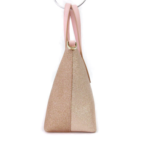 ケイトスペード KATE SPADE joeley small satchel 2WAY バッグ ハンド ショルダー レザー グリッター WKRU6281 ローズゴールド