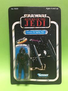 【中古、全体的に状態は良好】 旧 ケナー オールド・ケナー タイ・ファイター・パイロット Old Kenner Star Wars TIE Fighter Pilot