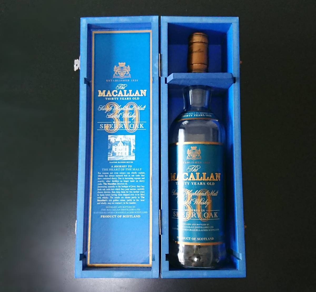 ◇極上美品◇The MACALLAN マッカラン 30年 ブルーラベル シェリー
